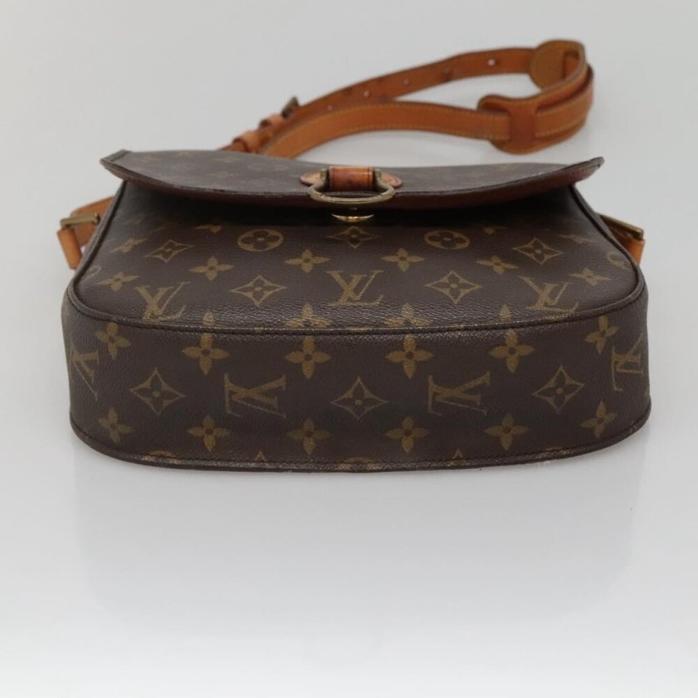 Authentic LOUIS VUITTON Monogram Saint Cloud GM Shoulder Bag M51242 LV - Picture 12 of 16